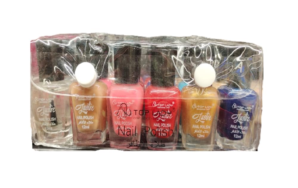 Nail Polish Set – 8 Colors, 12ml Bottles – Long-Lasting, Quick-Dry, Glossy Finish – Ideal for Manicure & Pedicure, Salon or Home Use