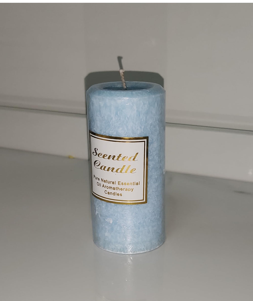 Scented Candles Gift Set for Home Decor - Aromatherapy for Home, Spa, Yoga – Stress Relief, 4pcs Wax Candle with Long-Lasting Fragrance