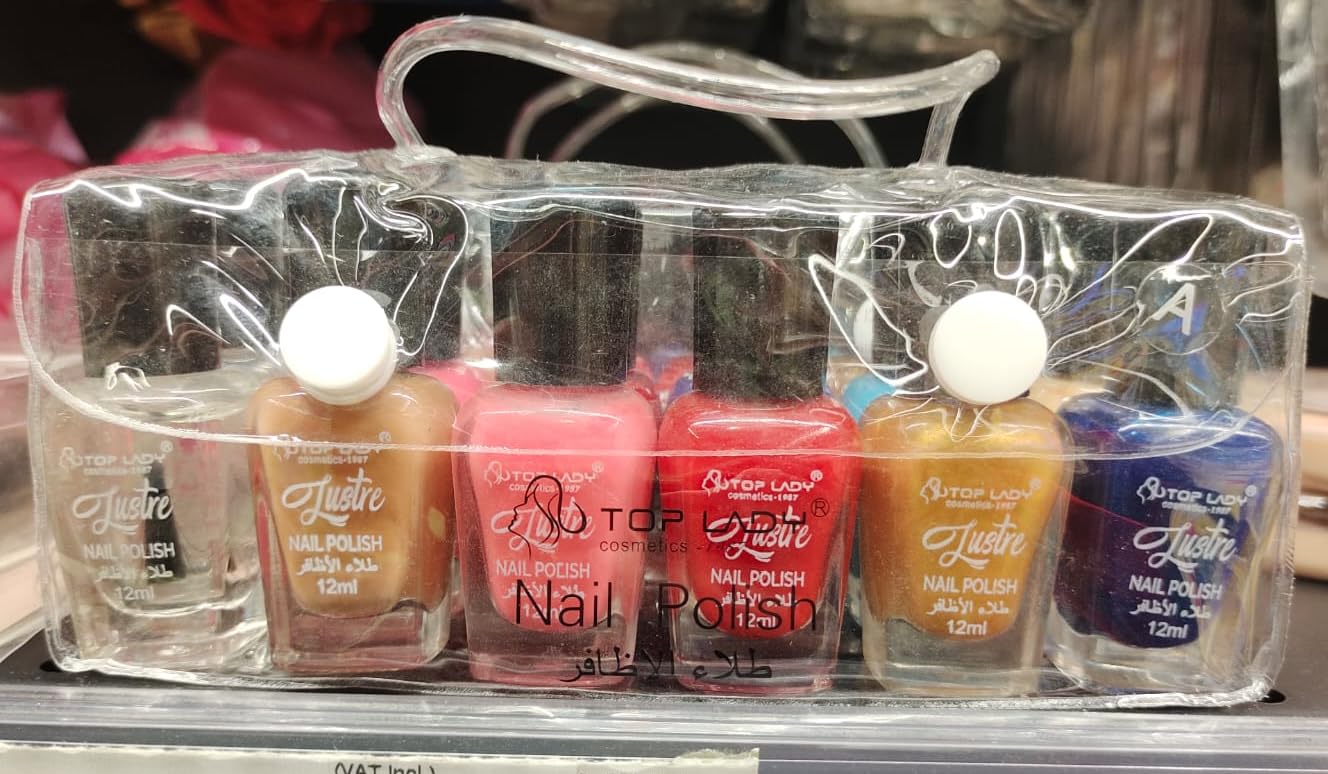 Nail Polish Set – 8 Colors, 12ml Bottles – Long-Lasting, Quick-Dry, Glossy Finish – Ideal for Manicure & Pedicure, Salon or Home Use