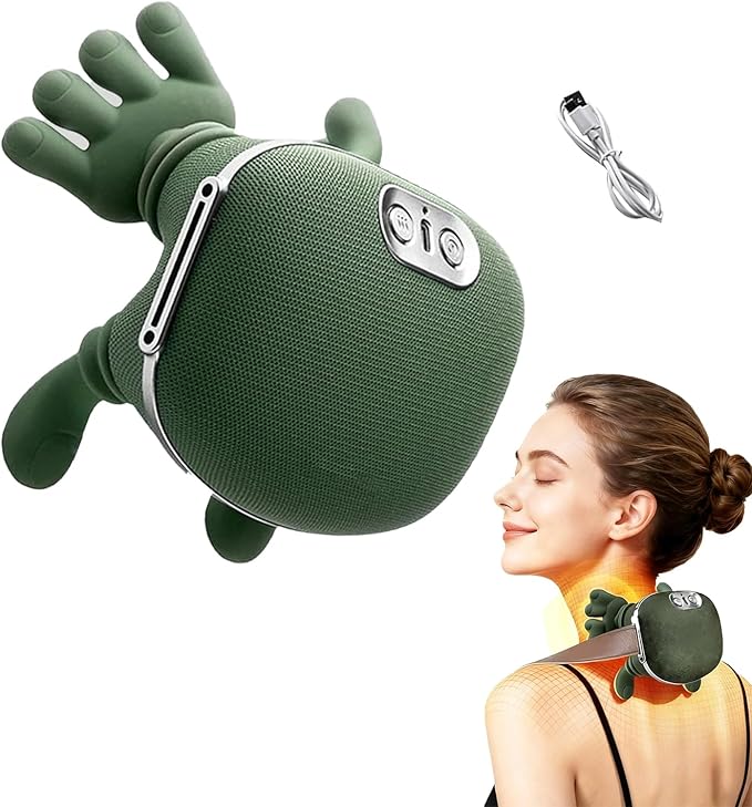 Electric Neck and Back Massager with Heat - 1 piece