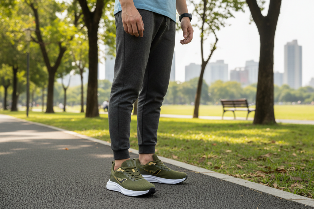 Men’s Walking Shoes Casual Sports & Daily Wear Shoes - Green