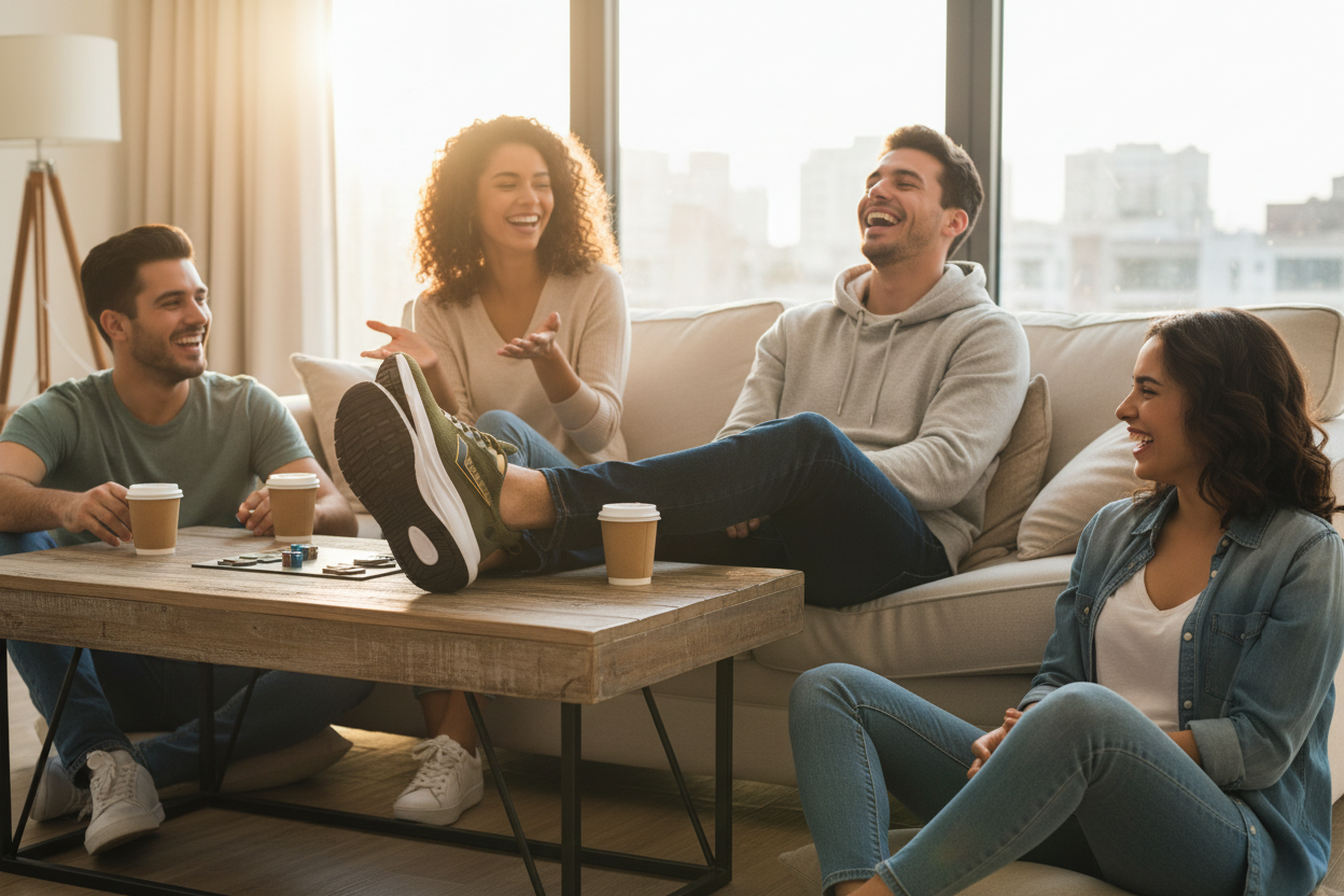 Men’s Walking Shoes Casual Sports & Daily Wear Shoes - Green