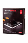 Electric Infrared Cooker 2200W – Touch Control Ceramic Hob