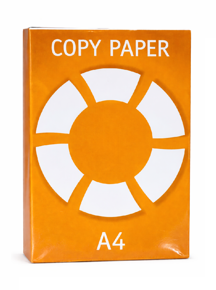 Printer Copy Paper, Size A4, GSM 80, 500 Pages Ream - White