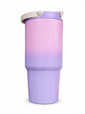 Insulated Steel Tumbler with Handle & Lid