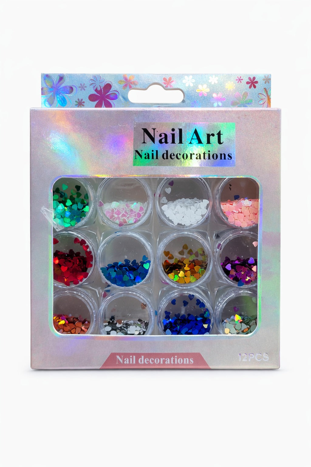 Professional 12 Pcs Nail Art Decoration Kit - Pack of 2 sets